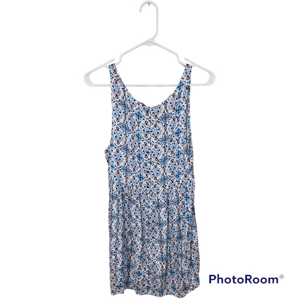H and M Dress Pastel Floral Patterned